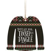 Tinsel Tangle Ornament