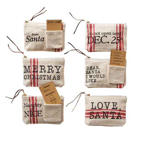 Christmas Gift Zipper Pouch