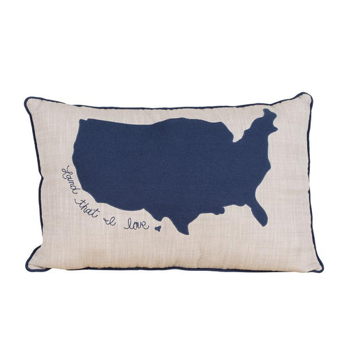 Land That I Love Pillow
