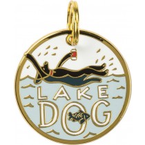 Lake Dog Charm