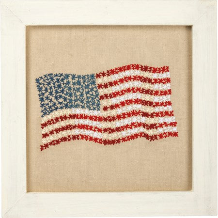 Stitched American Flag