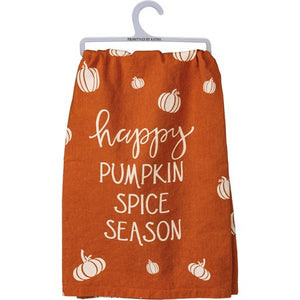 Pumpkin Spice Tea Towel