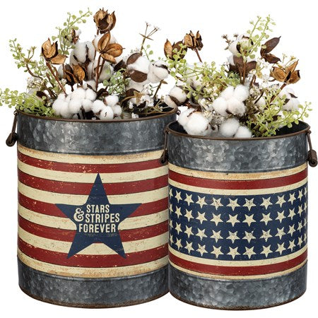 Stars & Stripes Bucket Large