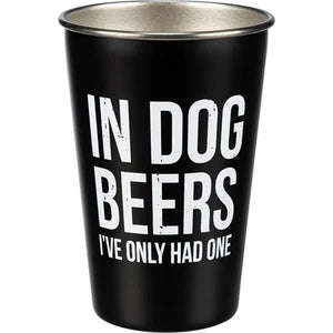 In Dog Beers Pint Glass
