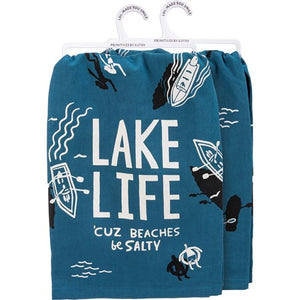 Lake Life Tea Towel