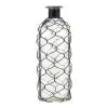 Chicken Wire Glass Vase 8"