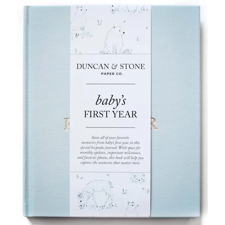 Baby's First Year Memory Book & Photo Album