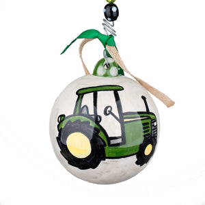 Tractor Ball Ornament