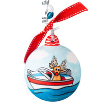 Load image into Gallery viewer, Christmas At The Lake Ornament