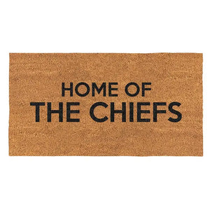 Home Of The Chiefs Coir Doormat