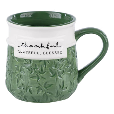 Thankful Grateful Blessed Mug
