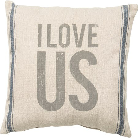 I Love Us Pillow