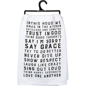 In This House Tea Towel