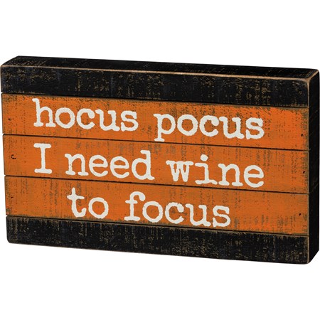 Hocus Pocus Wine To Focus