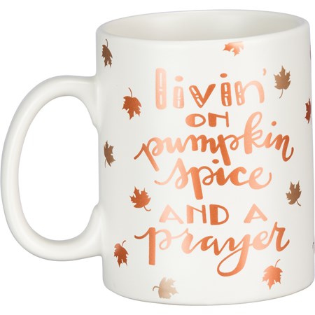 Pumpkin Spice & A Prayer Mug