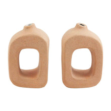 Load image into Gallery viewer, Terracotta Bookend Vase
