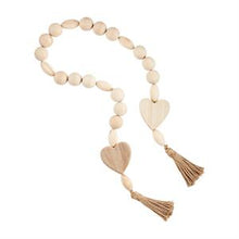 Load image into Gallery viewer, Chunky Wood Beads Cross/Heart