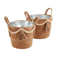 Load image into Gallery viewer, Beaded Party Tub Baskets