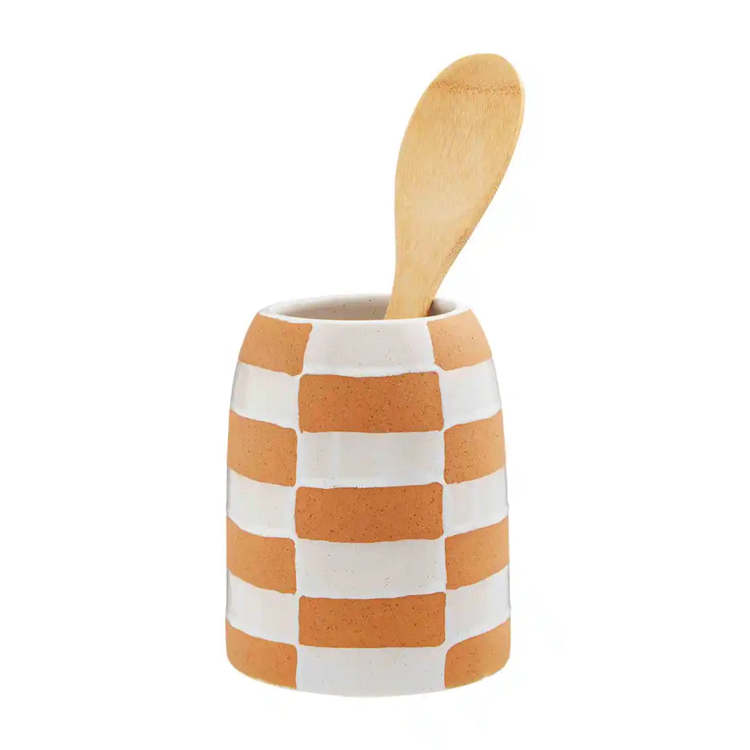 Terracotta Utensil Holder