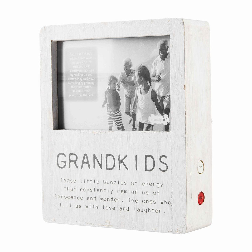 Grandkids Voice Recorder Frame