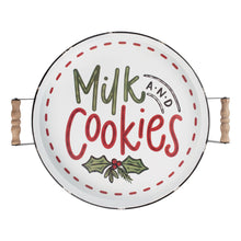 Load image into Gallery viewer, Milk &amp; Cookies Enamel Tray