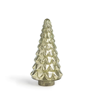 Mercury Glass Tabletop Fir Tree, Small