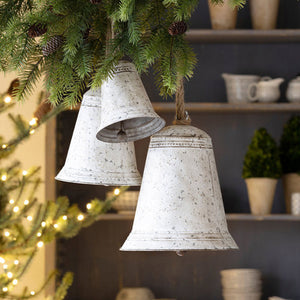 Whitewashed Porch Bell Large