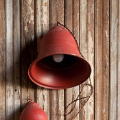 Vintage Red Bell Light Large