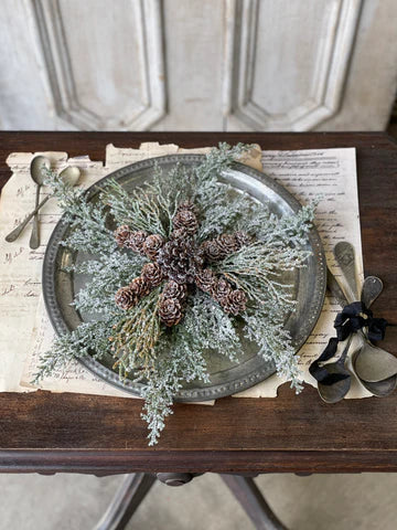 Snowdust Cypress Tablepiece 14