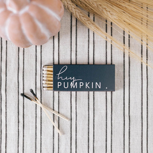 Hey Pumpkin Boxed Matches