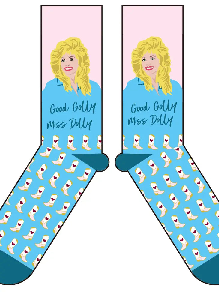 Good Golly Miss Dolly Socks
