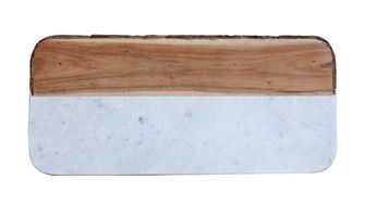 Cheese Cutting Board w/ Bark Edge