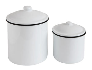 Enameled Canisters
