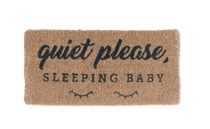 Shhh Baby Sleeping Doormat