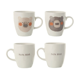 Stoneware Mug w/ Bear