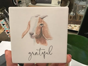 Grateful Goat Coaster
