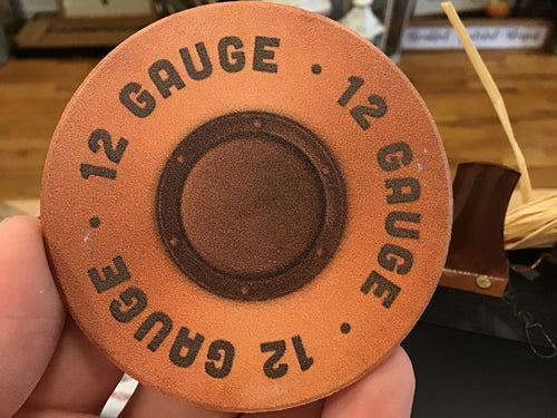 12 Gauge Car Coaster