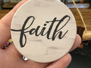 Faith Car Coaster