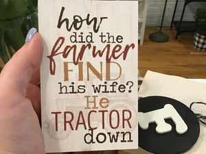 He Tractor Down