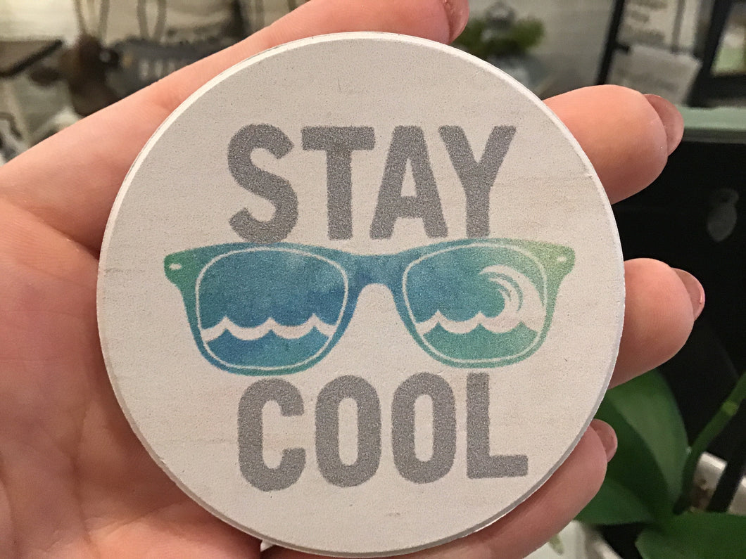 Stay Cool Car Coaster