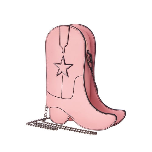 Western Boot Crossbody Bag