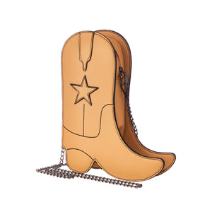 Western Boot Crossbody Bag