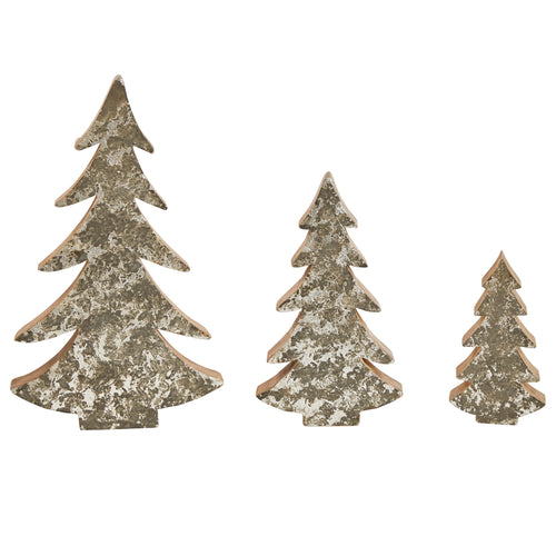 Distressed Wood Tree Large