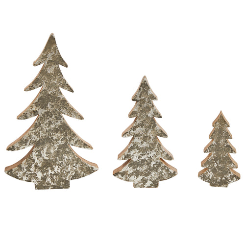 Distressed Wood Tree Small