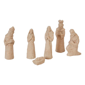 Small Paper Mache Nativity
