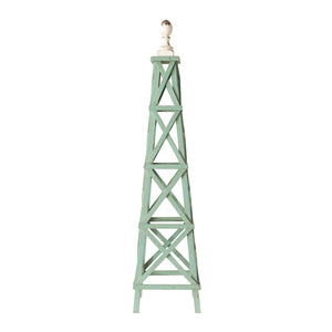Recycled Wood Trellis with Finial
