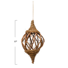 Load image into Gallery viewer, Hand-Woven Rattan Ornament
