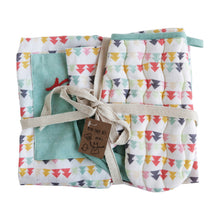 Load image into Gallery viewer, Child Apron with Chef Hat and Oven Mitt