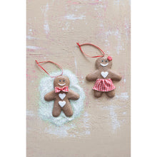 Load image into Gallery viewer, Clay Dough Gingerbread Man/Woman